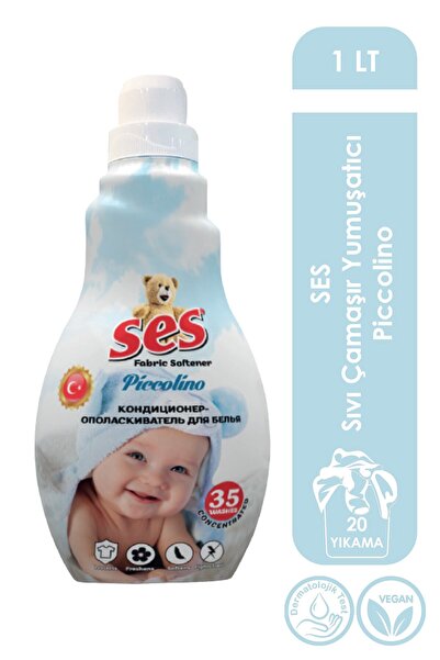 Sıvı Çamaşır Yumuşatıcı Piccolino 1 Lt