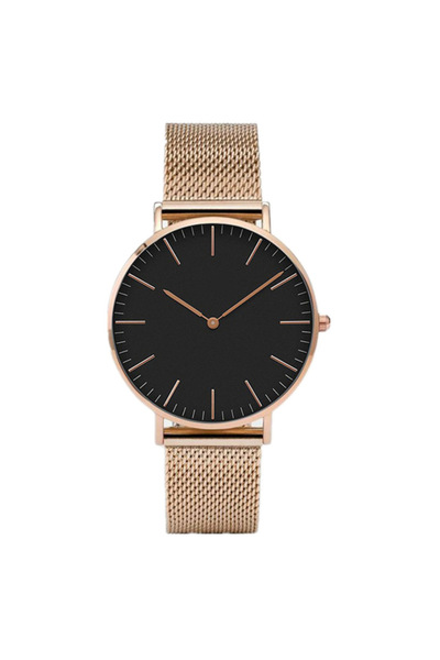 choice2 Rose Gold Black Luxury Rose Gold Watch Women Bracelet Watches Top Bra...