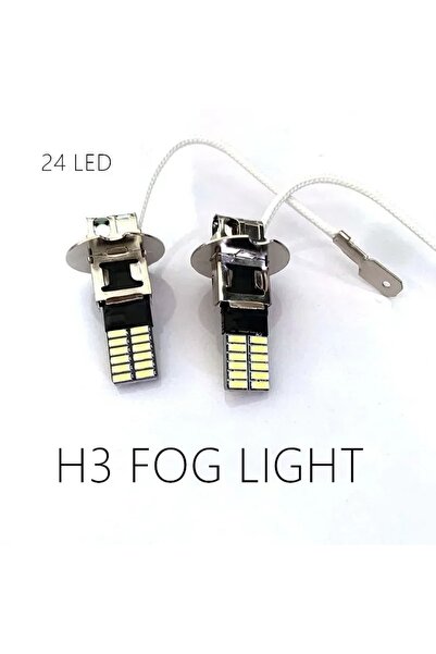Choice مصابيح ضباب أمامية LED H3 عدد 2، مصابيح قيادة وإضاءة 12000 لومن، 80 وا...