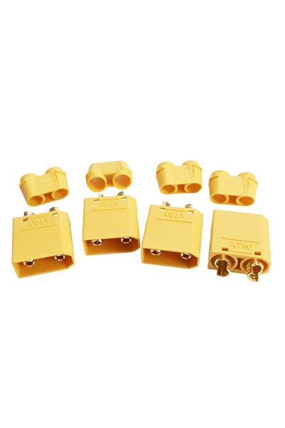 choice2 XT90H Male - 4Pcs 4Pcs Yellow XT90H XT90 XT-90 Male and Female Bullet...