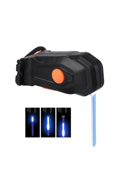 BUCKLOS BLUE Bicycle Rear Lights Flowing Water Lamp Rechargeable Mountain Roa...