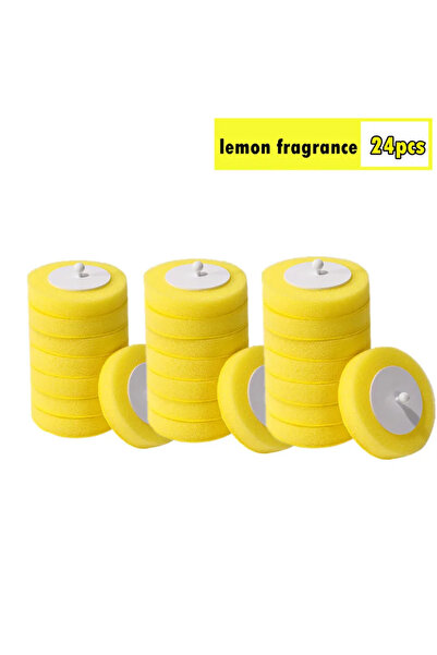 Choice 24pcs Lemon heads Disposable Toilet Brush Wallmounted Toilet Cleaner R...