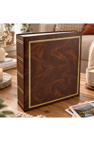 PROCART Album foto clasic 23x28 cm, 50 pagini autoadezive albe, tip caiet mec...