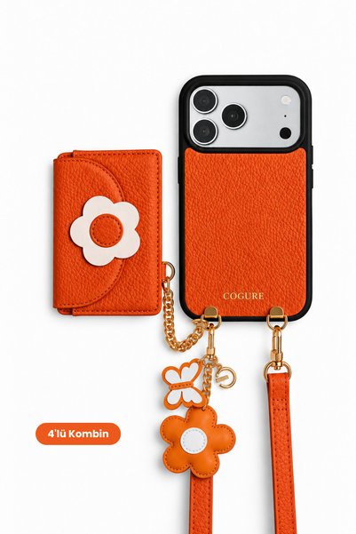 Cogure محفظة هيرا Flower MagSafe المتوافقة مع iPhone 18 Pro / 17 Pro، وحزام، ...