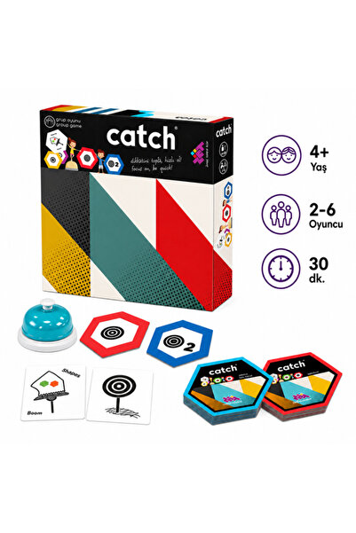 ZEKÜP RİNGO CATCH Zeka ve Akıl Oyunu 4+ Yaş 2-6 Oyuncu