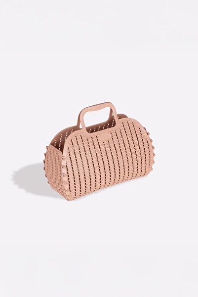 Aykasa 221026 Warm Taupe Katlanabilir Plaj Çantası