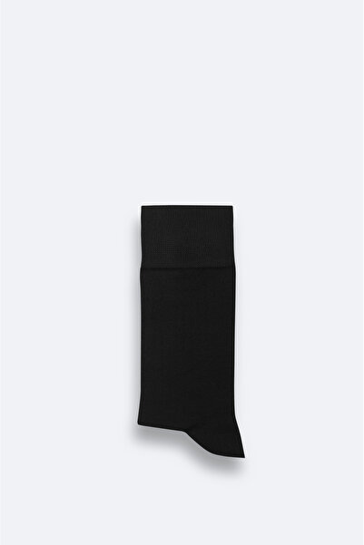 Avva Men's Black Socks B008526