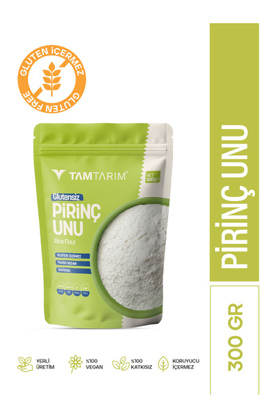 Tam Tarım Glutensiz Pirinç Unu 300 G