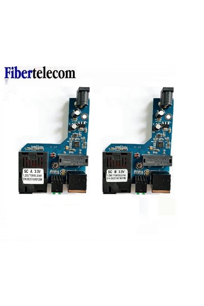 Choice1 زوج واحد من محول وسائط الألياف الضوئية جيجابت HTB-GS-03 بسرعة 1000 مي...