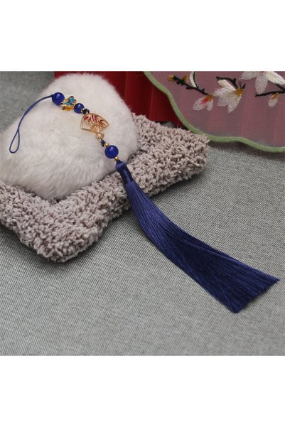 Choice31 A9 Ice Floss Fan Hanging Tassel Antique Hanfu Decoration Tassel Cheo...