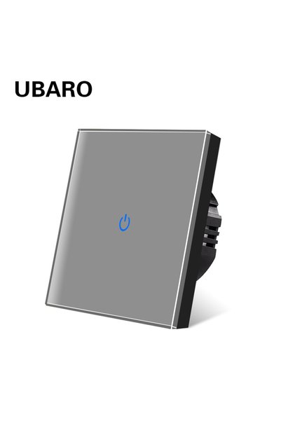 Choice1 ZS-HB01X UBARO مفتاح حائط يعمل باللمس بتصميم أوروبي، لوحة زجاجية فاخر...