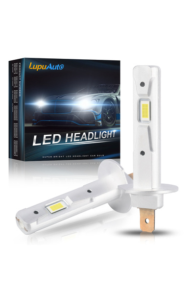 Choice H1 6000K قطعتان 1:1 LED للسيارة H1 H3 LED Canbus مصباح أمامي 60 وات 12...