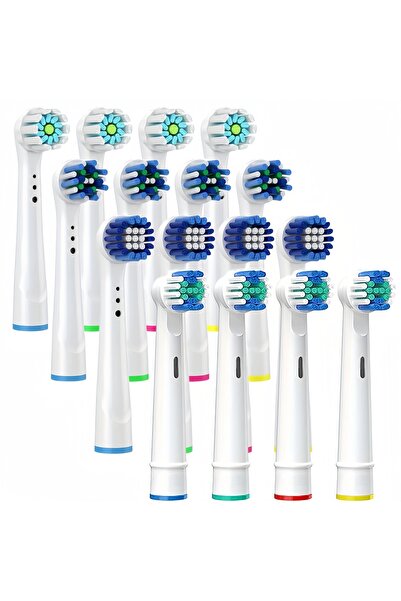 Choice1 Combination 16pcs 4/12/16 Pcs Replacement Toothbrush Heads Compatible...