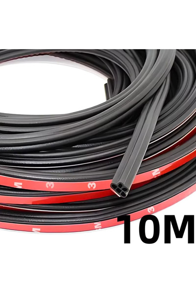 Choice 10 meters 5/10mDouble Layer Car Door Rubber Seal Strips Seal Adhesive ...