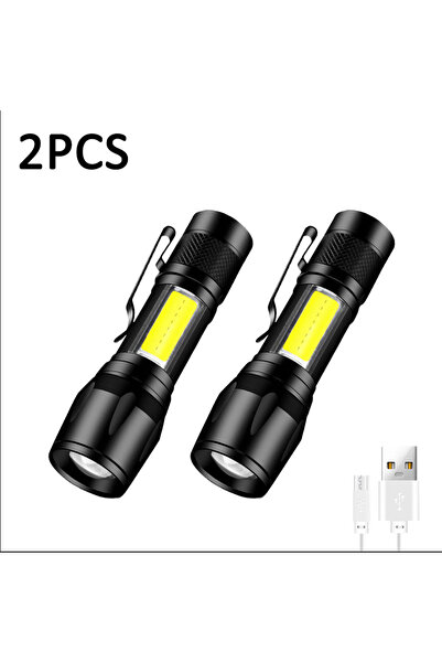 choice2 301-2PCS Rechargeable LED Flashlight 100000LM Super Bright Long Range...