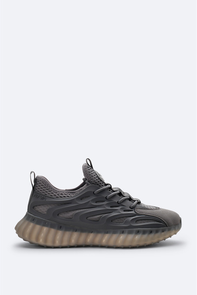 Avva Erkek Gri Nefes Alan Hafif Sneaker Ayakkabı A51Y8011