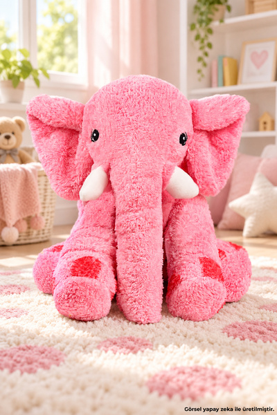 Özgüner Oyuncak My Sleeping Friend Elephant - Cute Soft Plush Elephant 80 cm
