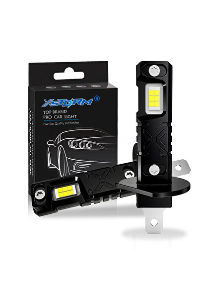 Choice1 مصابيح أمامية LED طراز H1 XSTORM H7 H1، أضواء ضباب للسيارة بقوة 60000...