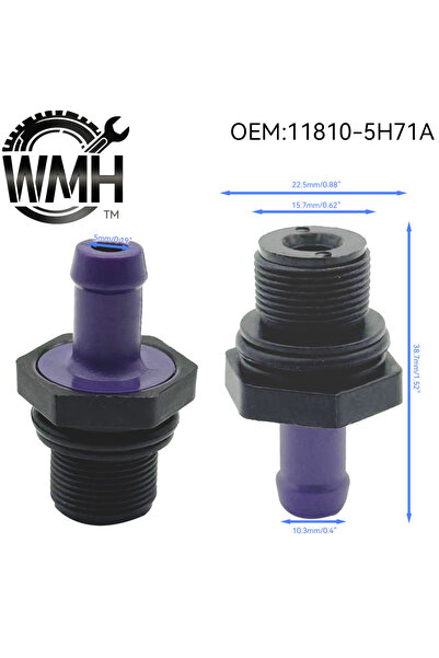 Choice صمام PCV رقم القطعة Oem11810-5H71A مناسب لسيارات نيسان رينو ألميرا جوك...