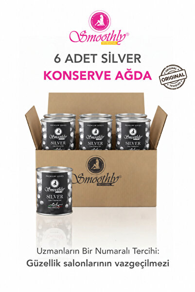 Smoothly Silver Konserve Gümüş Konserve 800 G. X 6 Adet , Profesyonel Kuaför ...