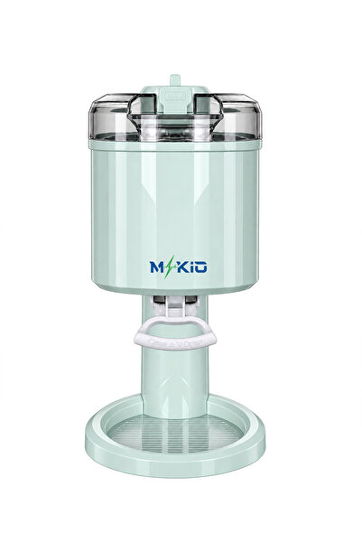 Dondurma Makinesi - Otomatik Karıştırma Sistemi - Evde Külahlı Kolay Dondurma Hazırlama ,20-25 Dakikada Pratik Servis - Ev Tipi Kullanımı İçin Kompakt Tasarım - BPA’sız Çelik ve Geniş Hazne
