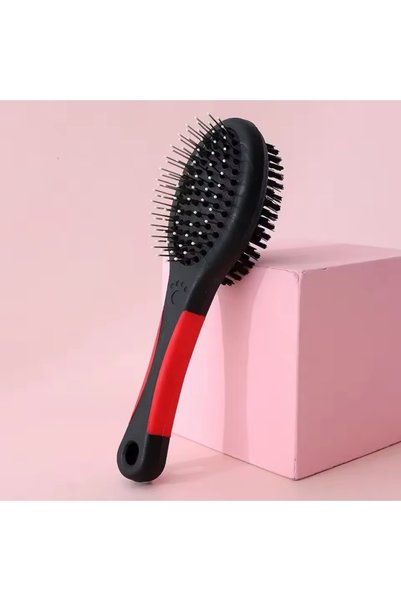 Choice L Pet Dog Needle Comb Durable Double-Sided Bathing Brush Plastic Massa...