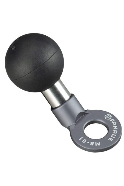 Choice MB-01 FANAUE 1'' Ball Mount Base for Bike Motorcycle Rearview Mirror A...