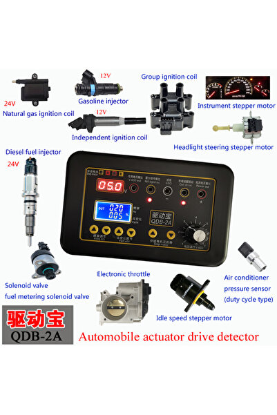 Choice Automobile Ignition Coil Test Injector Solenoid Valve Idling Stepper M...