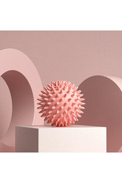 Choice Pink Sport Massage Ball Myofascial Release Massager Spiky Roller For D...