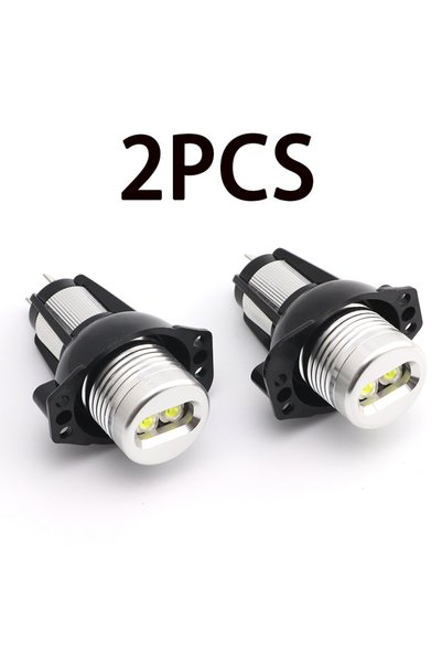 Choice 2 pieces 2x Canbus 18W LED Angel Eyes Marker Lights Bulbs Error Free W...