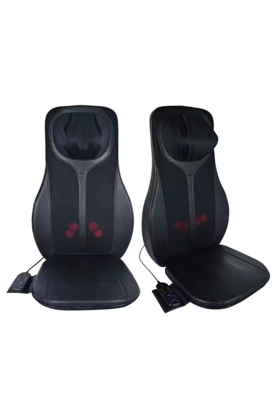 ROBX M220 Titreşimli Isıtmalı Sırt Boyun Ovmalı Yoğurmalı Ultra Rahat Masaǰ A...