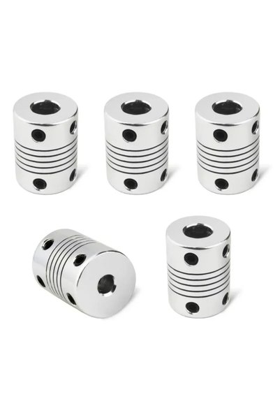 Choice11 6mm-6mm New Z Axis Flexible Coupling D19XL25 Aluminum 10mm 8mm 6mm 5...