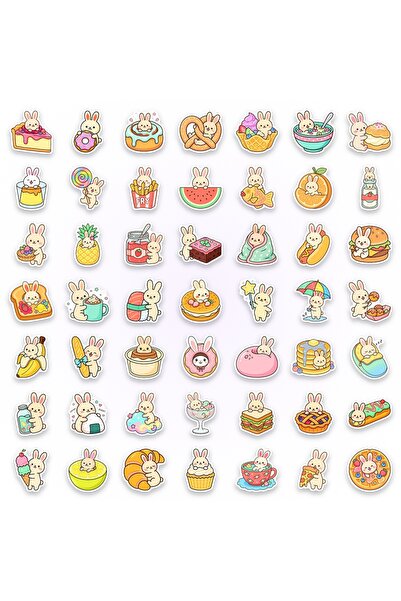 Choice1 50PCSX2 50-100PCS Cartoon Baking Time Stickers DIY Decorative Noteboo...