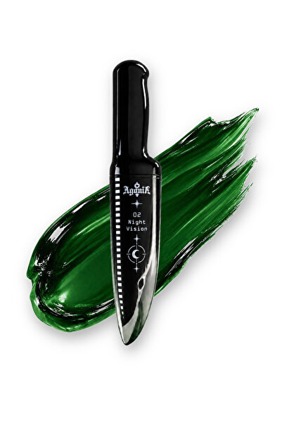Agonia Final Cut - Lip Tint - 02 Night Vision (Yeşil) - Vegan içerikli 6ml