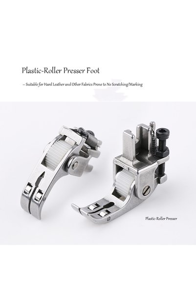 Choice دواسة ضغط بلاستيكية ضيقة بثلاث بكرات - ضغط قابل للتعديل - دواسة ضغط مت...