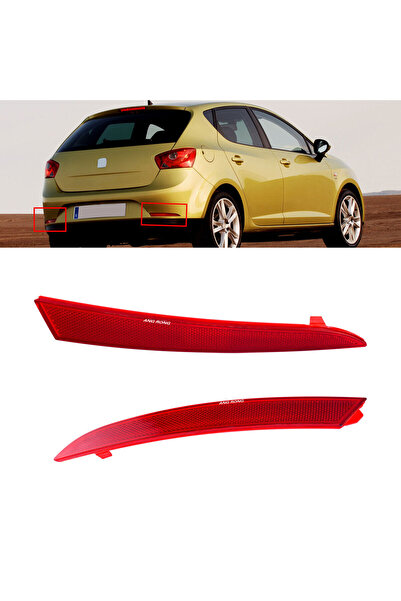 Choice زوج عدسات حمراء OE 6J4945105، 6J4945106 لسيارة SEAT Ibiza MK IV 6J 5D ...