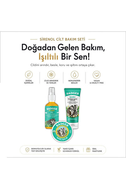 Badger Organic Baby Gift Set