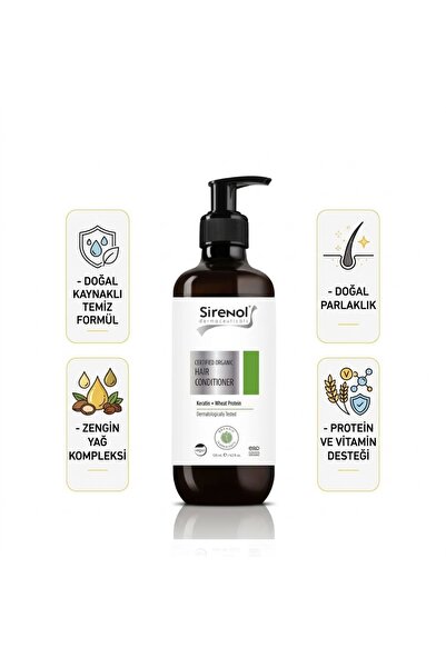 Sirenol Organik Saç Kremi 125 ml