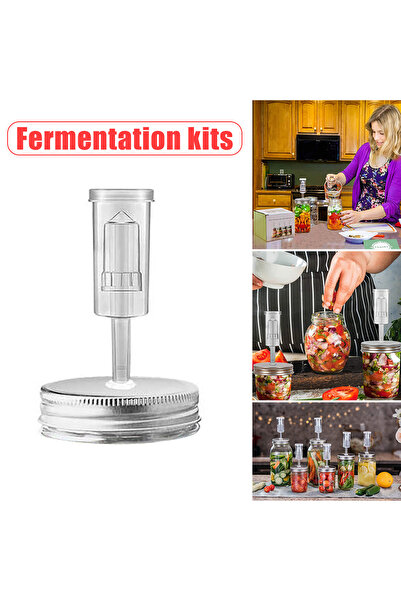 Choice 87mm Jar Fermentation Lid Cover Set Long Lasting Use One-way Exhaust V...
