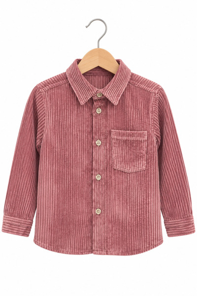 Tinymuyt Camisole Pocket Corduroy Children's Shirt