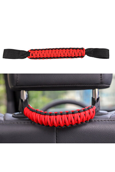 Choice1 1PCS Red For Jeep Wrangler JK TJ JL Car Grab Door Handle Bar Grip Bar...