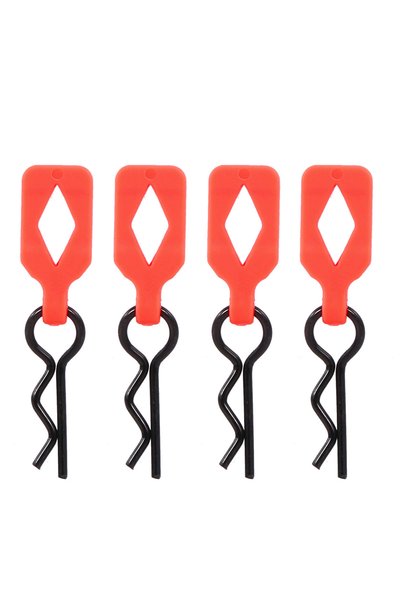 Choice 4pcs RC Cars 1/10 ~ 1/18 Shell Body Clips Pins R Buckles Fixed for Tra...