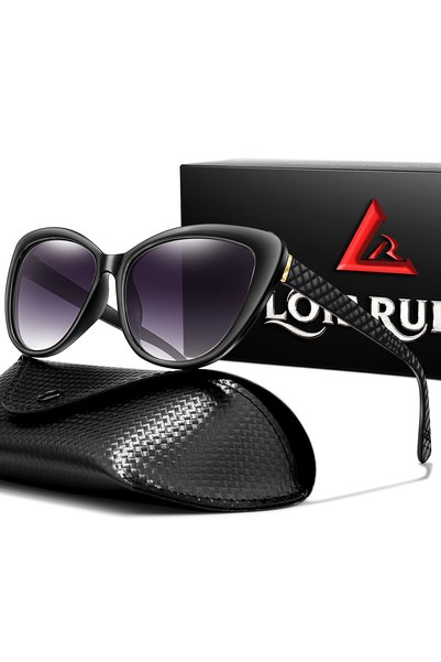 Choice LR1 Case Vintage Fishing Sunglasses for Men Women Casual Retro Round G...