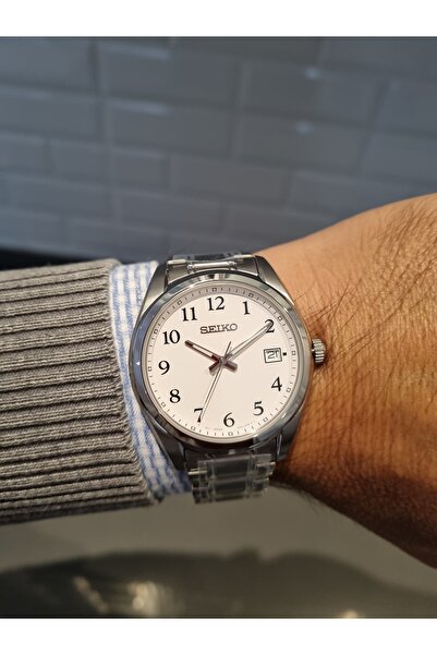 Seiko Metalik Çelik Bilezik Takvimli 10 Atm Su Geçirmez Safir camlı Erkek Kol...