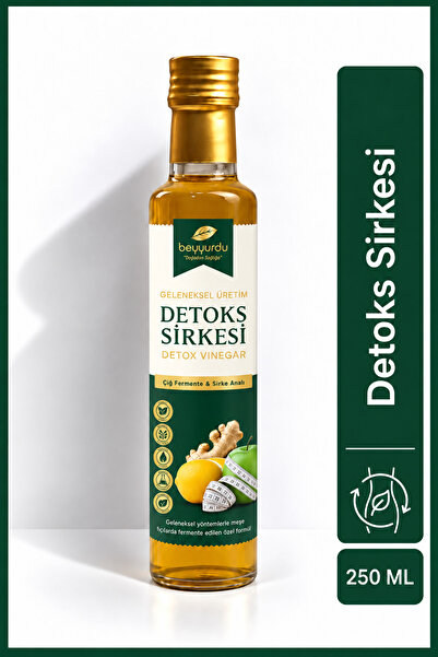 Detoks Sirkesi Doğal Fermente Metabolizma Destekleyici Sirke