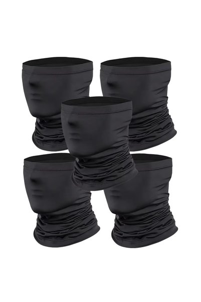 Choice5 Black-5T Cycling Face Mask Absorb Sweat Breathable Fishing Training S...