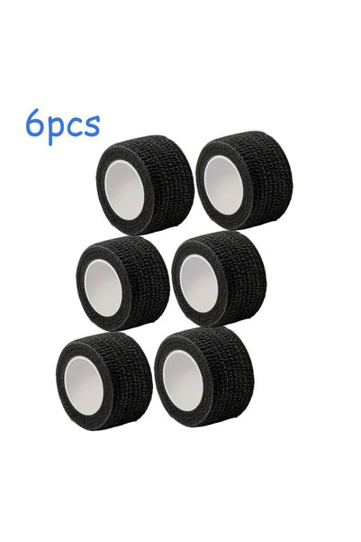 Choice1 black - 6pcs 6pcs Tearable Headphone Headband Protector Tape,Anti-Agi...