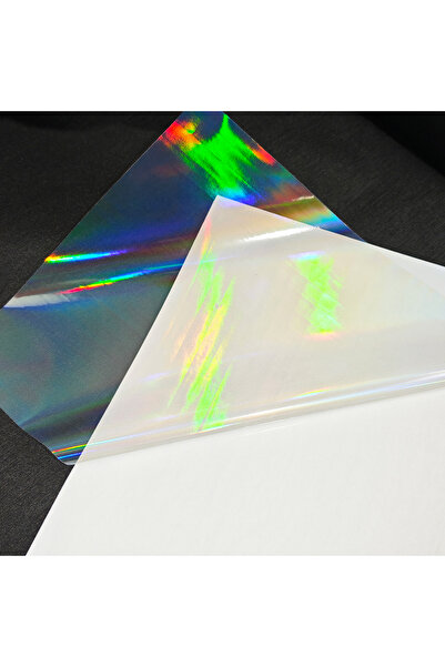 Choice4 2.9 x 4.1IN Rainbow 50pcs Holographic Sticker Paper 2.9 X 4.1 Inch Cl...