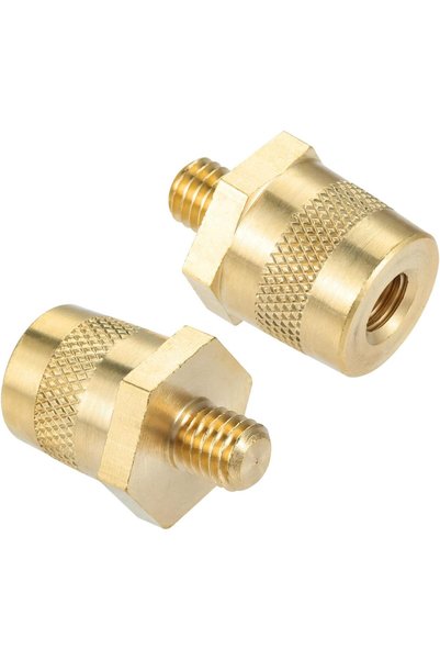Choice 2pcs Battery Terminal Connector M8 Thread Male Brass Side Post Battery...