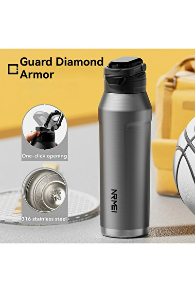 Choice5 1.0L Steel 700ml 1000ml Stainless Steel Tumble Cycling Keep Heat and ...